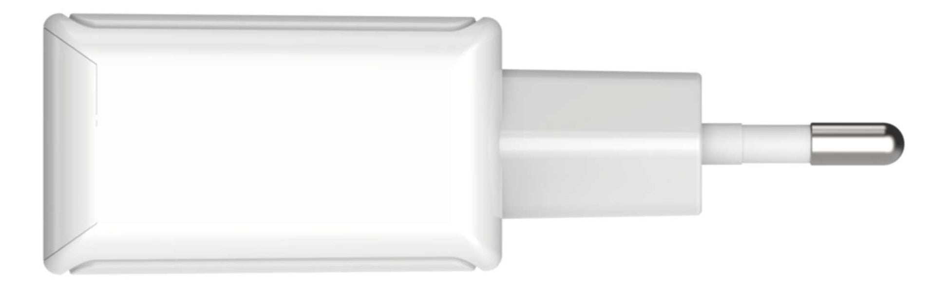 Ansmann HC212 USB-Ladegerät 12 W – USB-A×2 – Weiss