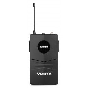 Vonyx WM82C Mikrofon-Set – XLR, 6,3 mm Klinke, Kabellos, 30–20'000 Hz