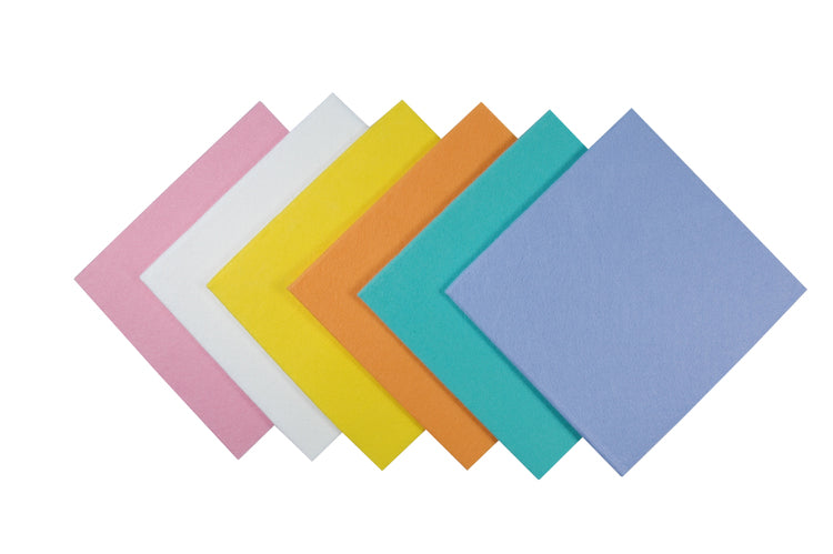 Weitaclean Allzwecktuch – assortiert – 38 × 40 cm – Viskose/Synthetik – 40er-Set