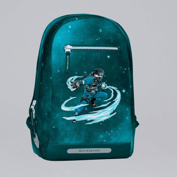 Beckmann Classic Schulrucksack 1st – 6-teilig – Ninja Master – mit Leuchteffekt
