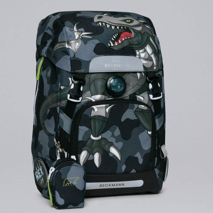 Beckmann Classic Schulrucksack 1st – 6-teilig – Camo Rex