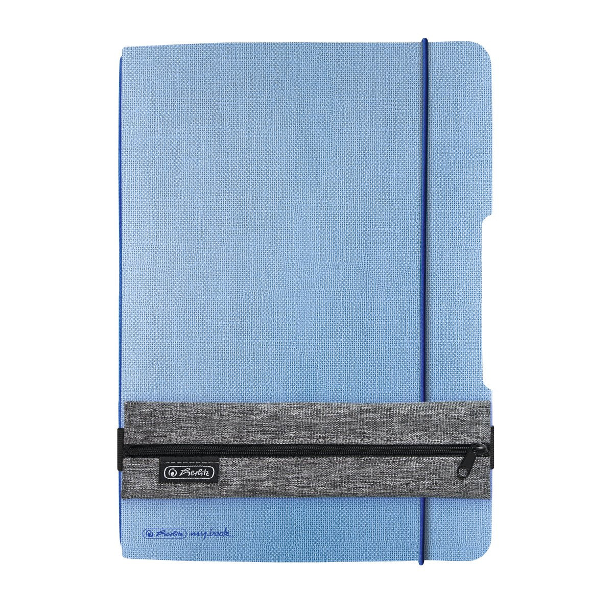 Herlitz Etui – grau – Stoff