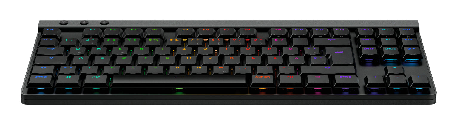 Logitech G515 TKL – Tastatur, kabellos (Bluetooth/2,4 GHz), CZ-Layout – für Windows, macOS & Android u. a.