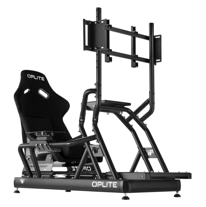 Oplite R8 – Bodenständer/TV-Wagen – 1 Monitor – Schwarz – für R8 FURY