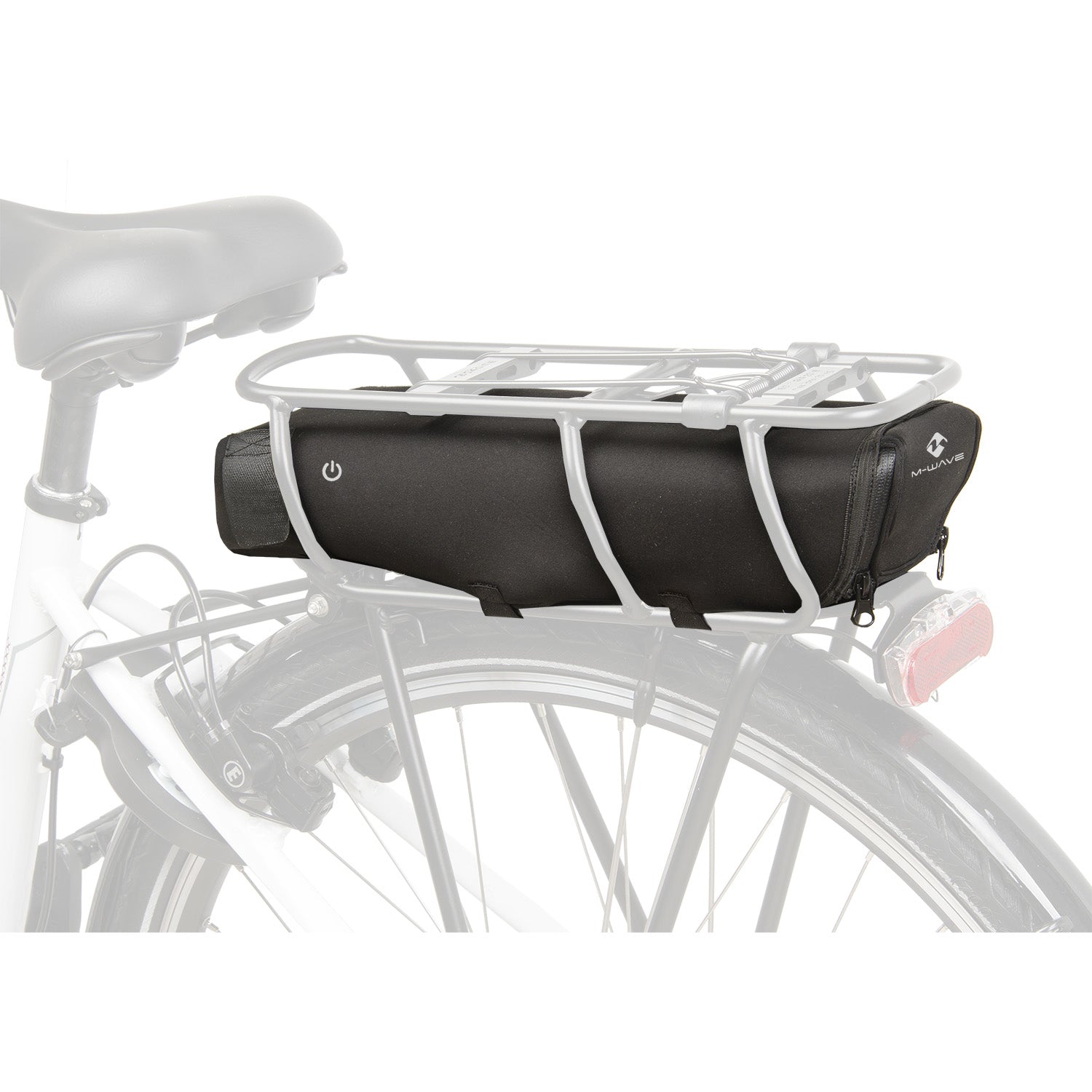 M-Wave Batterieabdeckung – für Velo – Neopren, schwarz