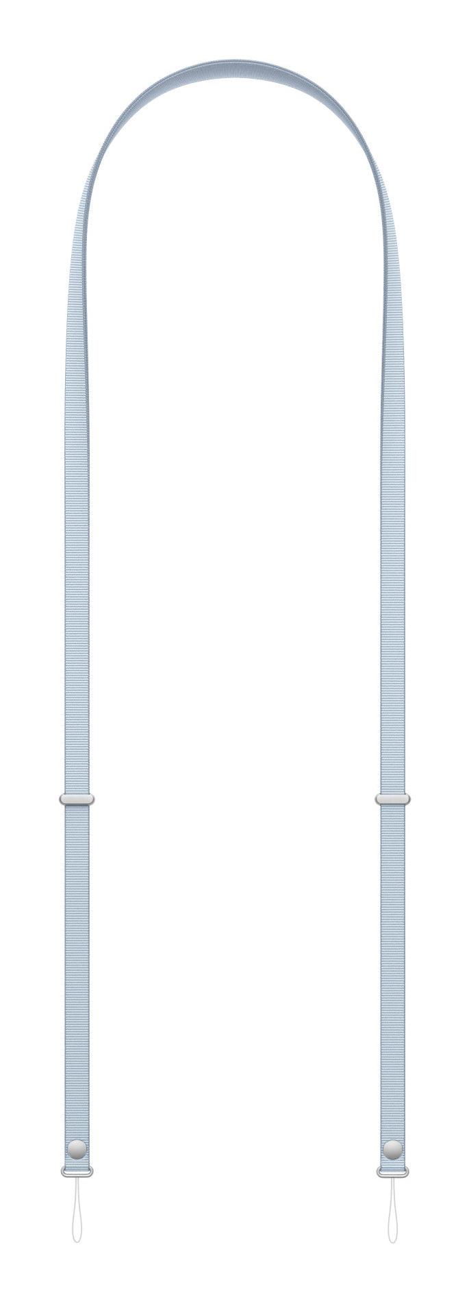 Apple Crossbody Strap MGGH4ZM/A – Smartphone-Trageband – 2,08 m – Hellblau