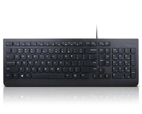 Lenovo Essential Keyboard Universal – Tastatur – kabelgebunden – USB – Schwarz