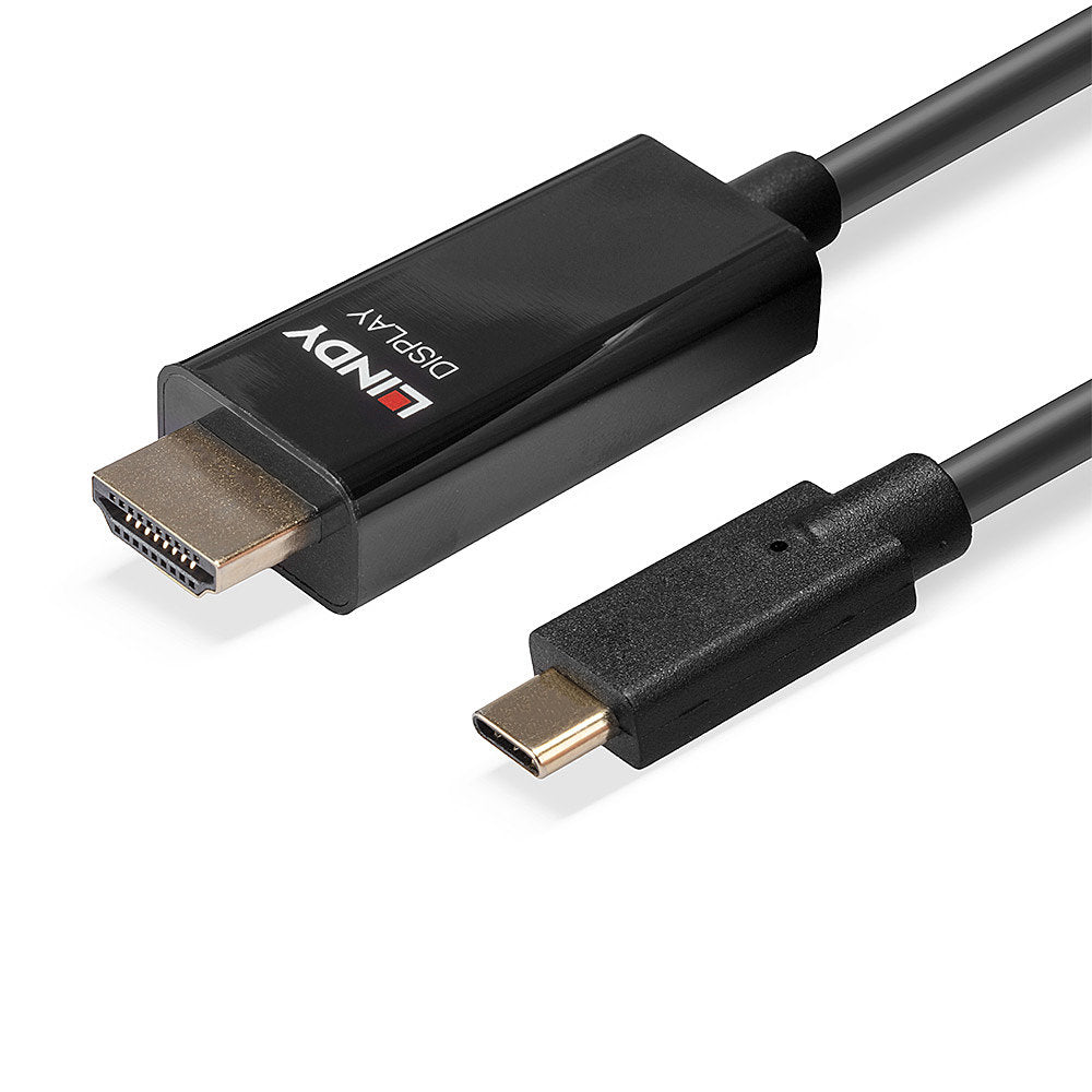 Lindy USB-C auf HDMI Adapter, 4K@60 Hz, 10 m, HDR
