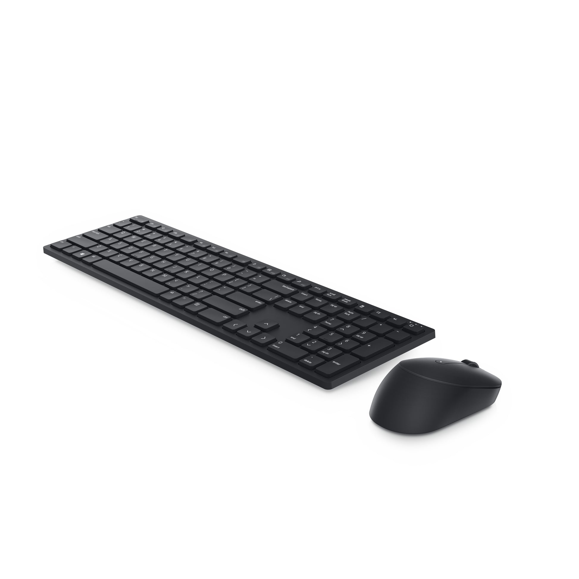 DELL KM5221W – Tastatur-Maus-Set – 2,4 GHz – QWERTY (US-INT) – Schwarz