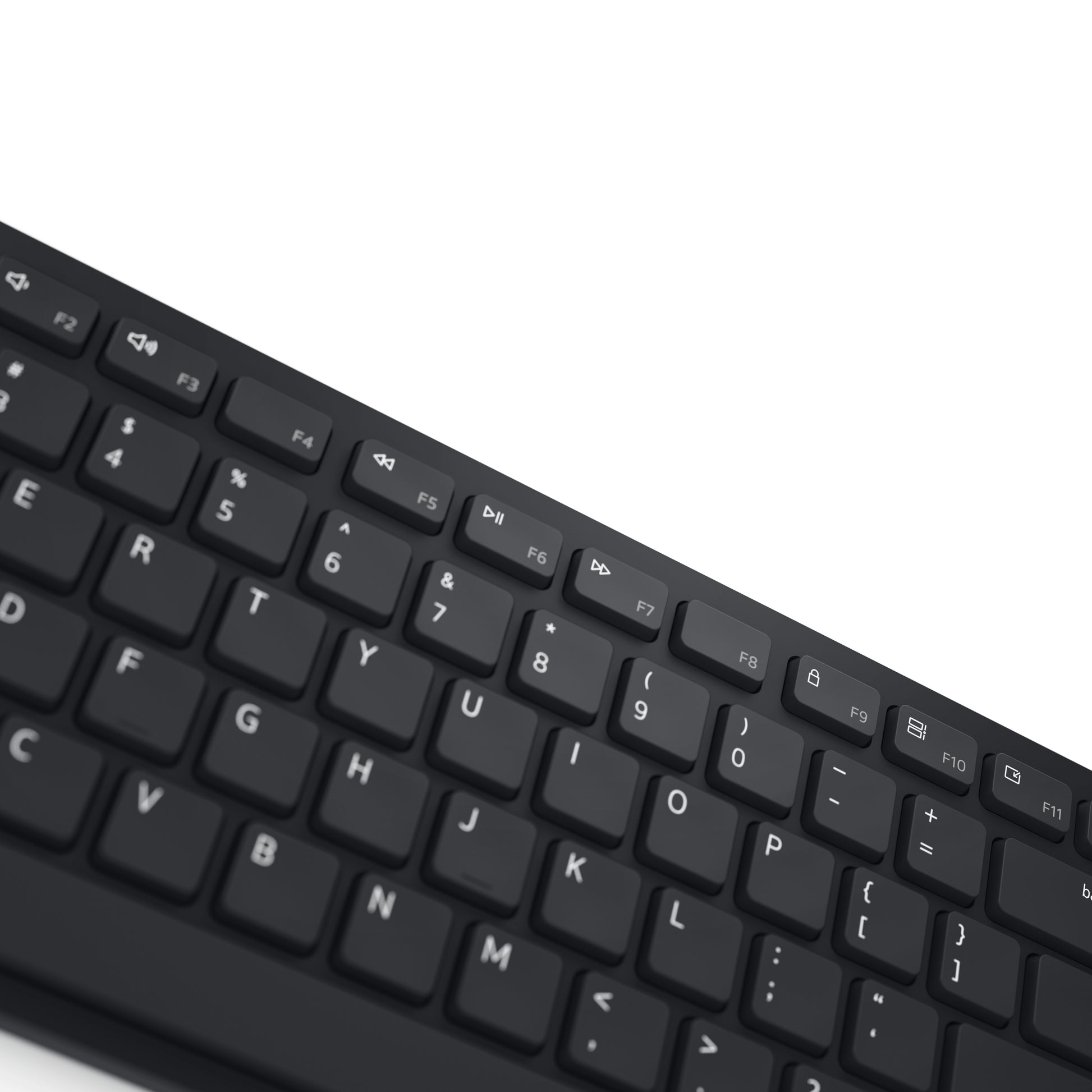 DELL KM5221W – Tastatur-Maus-Set – 2,4 GHz – QWERTY (US-INT) – Schwarz