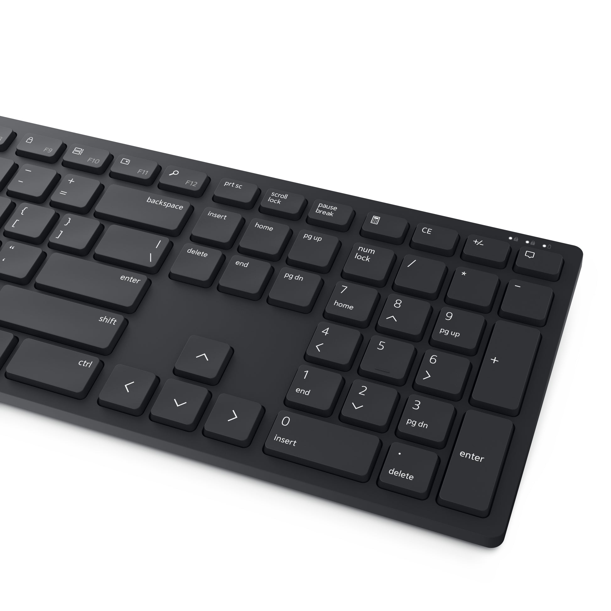 Dell KM5221W – Tastatur- und Maus-Set – 2,4 GHz – QWERTY (US-INT) – Schwarz