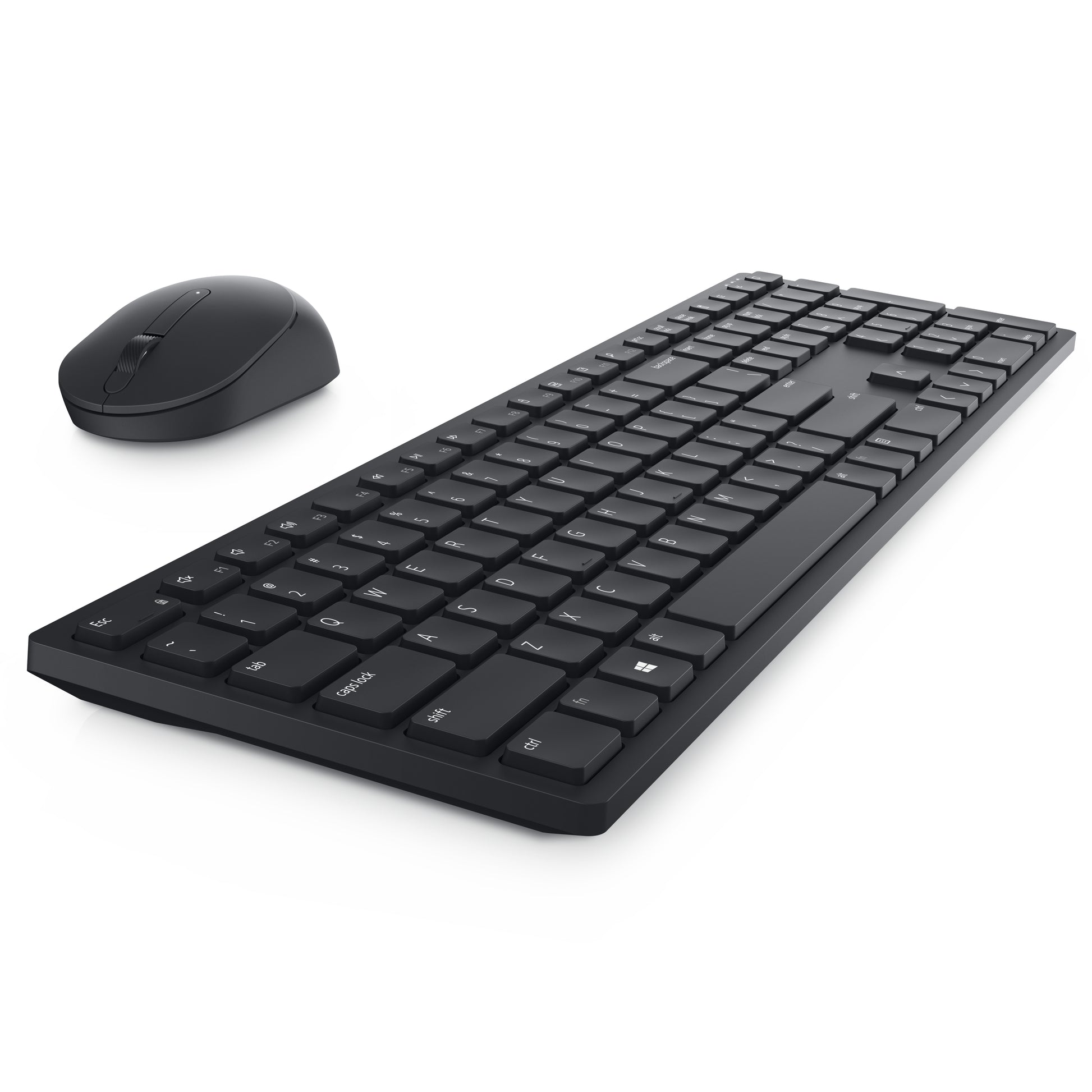 Dell KM5221W – Tastatur- und Maus-Set – 2,4 GHz – QWERTY (US-INT) – Schwarz