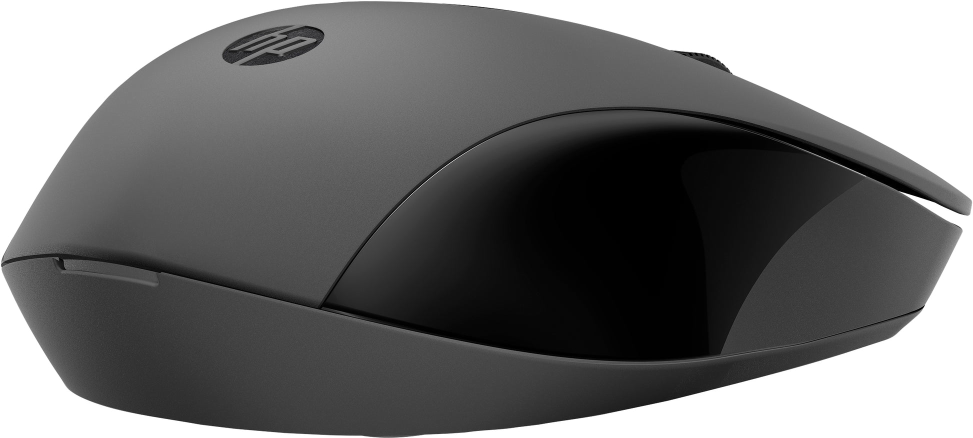 HP 150 – Maus – Kabellos (2,4 GHz), 1600 DPI, beidhändig, Schwarz