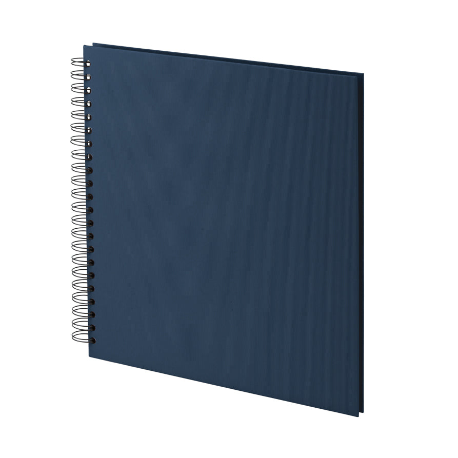 Rössler S.O.H.O. – Fotobuch, Spiralbindung, 60 schwarze Seiten, 31,5 × 30 cm, Navy