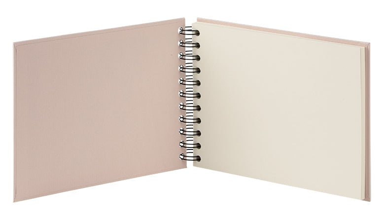 Rössler S.O.H.O – Fotobuch, Spiralbindung, 40 Seiten, Weiss, 19,5 × 14,5 cm, Karton, Beige, 270 g/m²