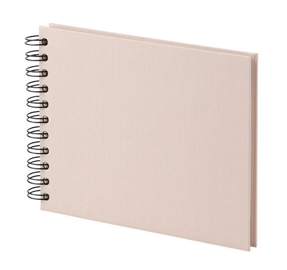 Rössler S.O.H.O – Fotobuch, Spiralbindung, 40 Seiten, Weiss, 19,5 × 14,5 cm, Karton, Beige, 270 g/m²