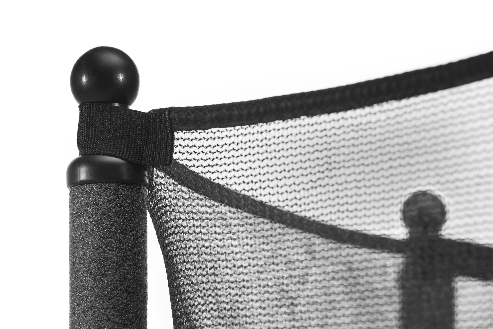 Salta Trampolin – Ø 140 cm – max. 35 kg, Sicherheitsnetz, 6 Beine – Stahl, schwarz – ab 3 J.