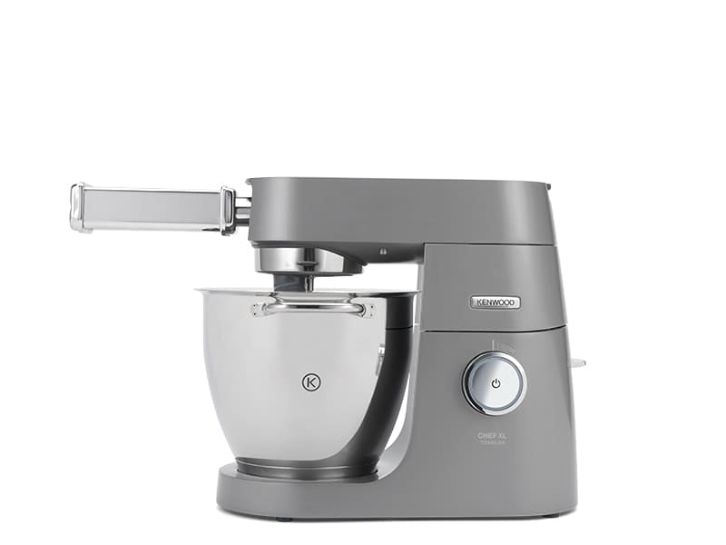 Kenwood Nudelpresse KAX982ME – 13 × 11 × 5 cm, für Chef Sense, Chef Sense XL, kMix, Edelstahl