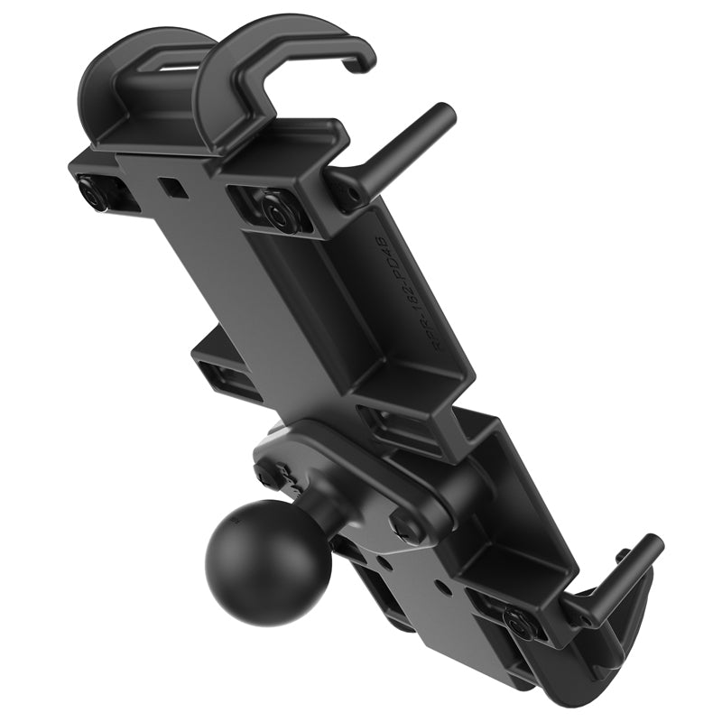 RAM Mounts Auto-Halterung Quick-Grip XL, Kugel, drehbar, verstellbar – für Smartphones 5,75–7,25" – Schwarz