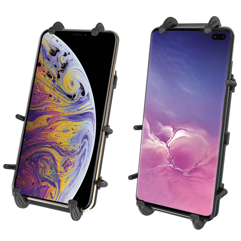 RAM Mounts Auto-Halterung Quick-Grip XL, Kugel, drehbar, verstellbar – für Smartphones 5,75–7,25" – Schwarz
