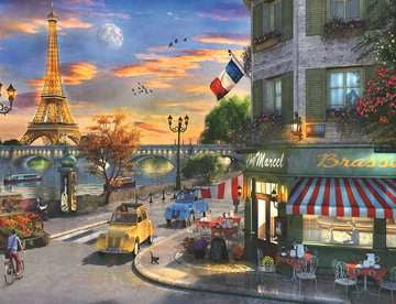 Ravensburger Puzzle Abendstunde in Paris – 2000 Teile – 89 × 75 cm – ab 14 J.