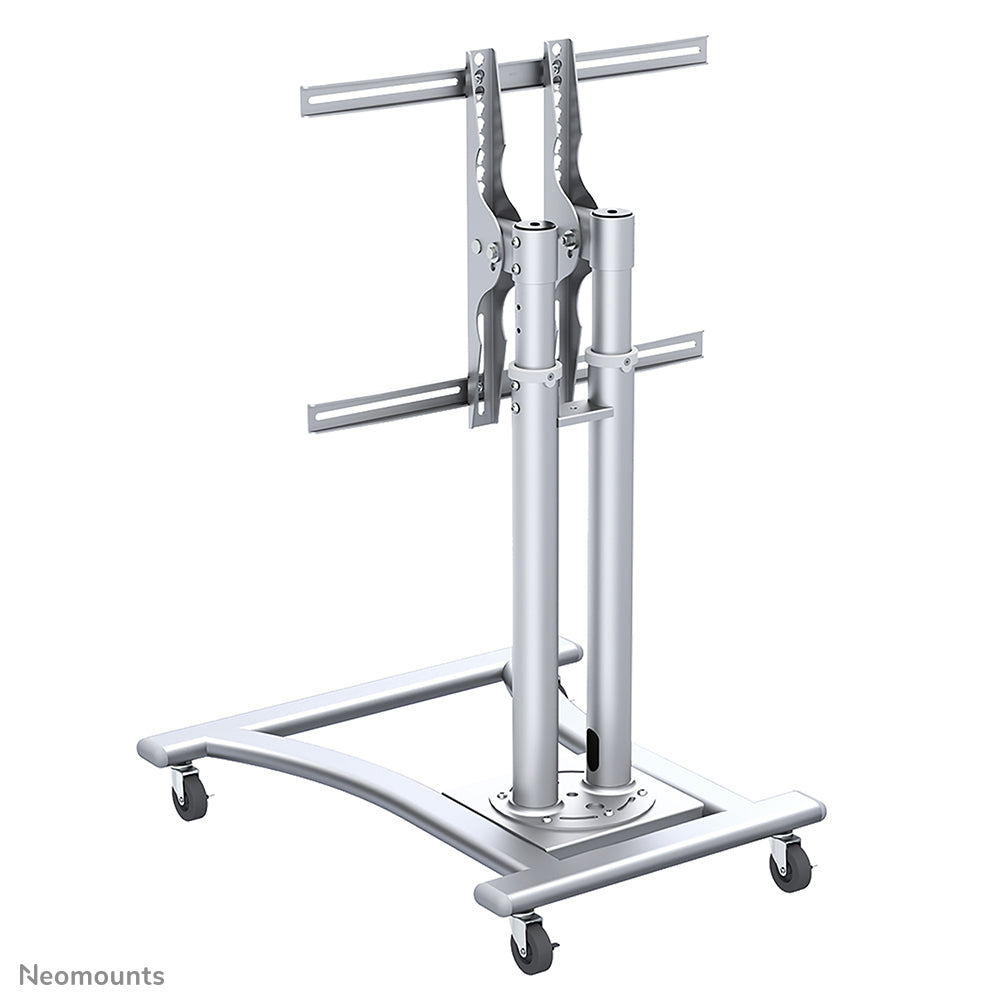 Neomounts PLASMA-M1200 – Displayständer, höhenverstellbar, für 27–70″, VESA 600×450, bis 50 kg, Silber