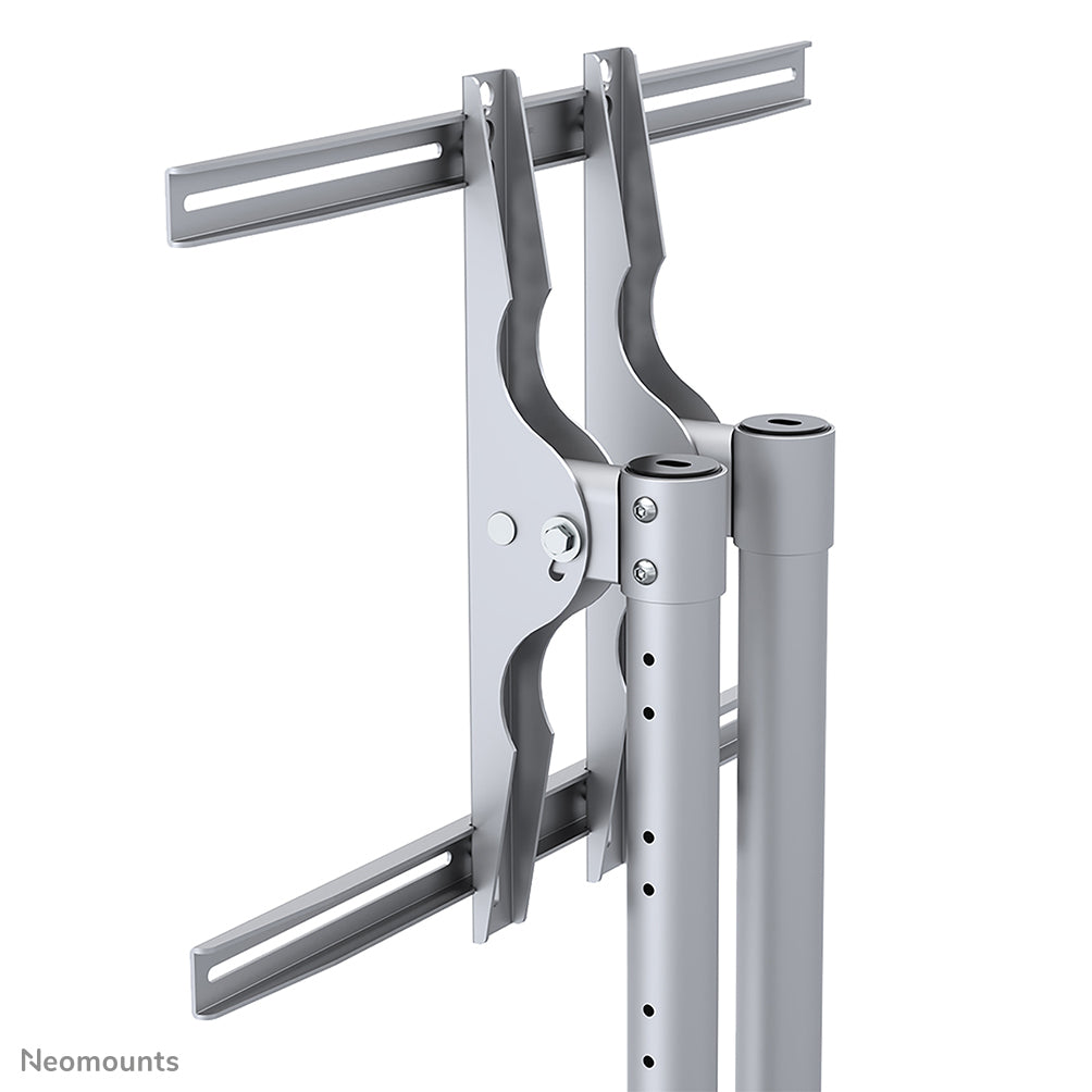 Neomounts PLASMA-M1200 – Displayständer, höhenverstellbar, für 27–70″, VESA 600×450, bis 50 kg, Silber