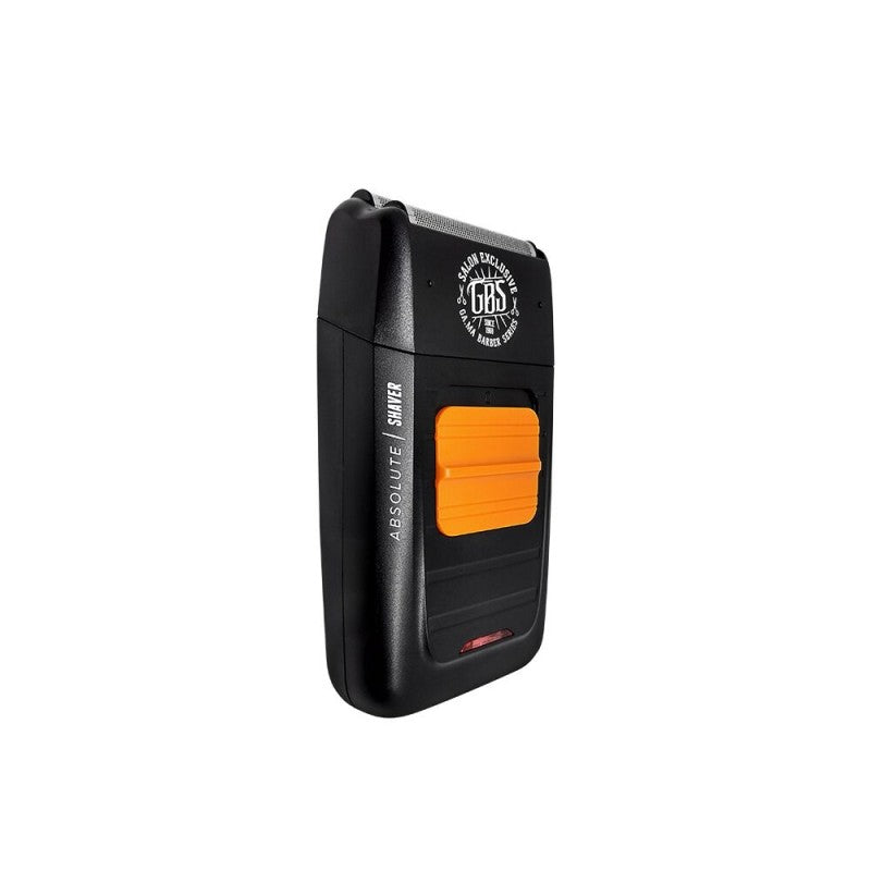 GA.MA Folienrasierer – Akku/Netzbetrieb, 60 min Laufzeit – Schwarz/Orange, Edelstahl/Kunststoff