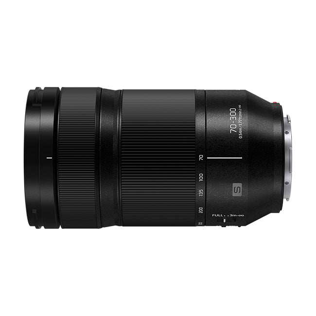 Panasonic S-R70300E L-Mount Objektiv – 70–300 mm f/4,5–5,6 – Bildstabilisator – 0,5× Makro
