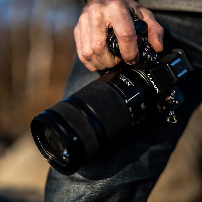 Panasonic S-R70300E L-Mount Objektiv – 70–300 mm f/4,5–5,6 – Bildstabilisator – 0,5× Makro