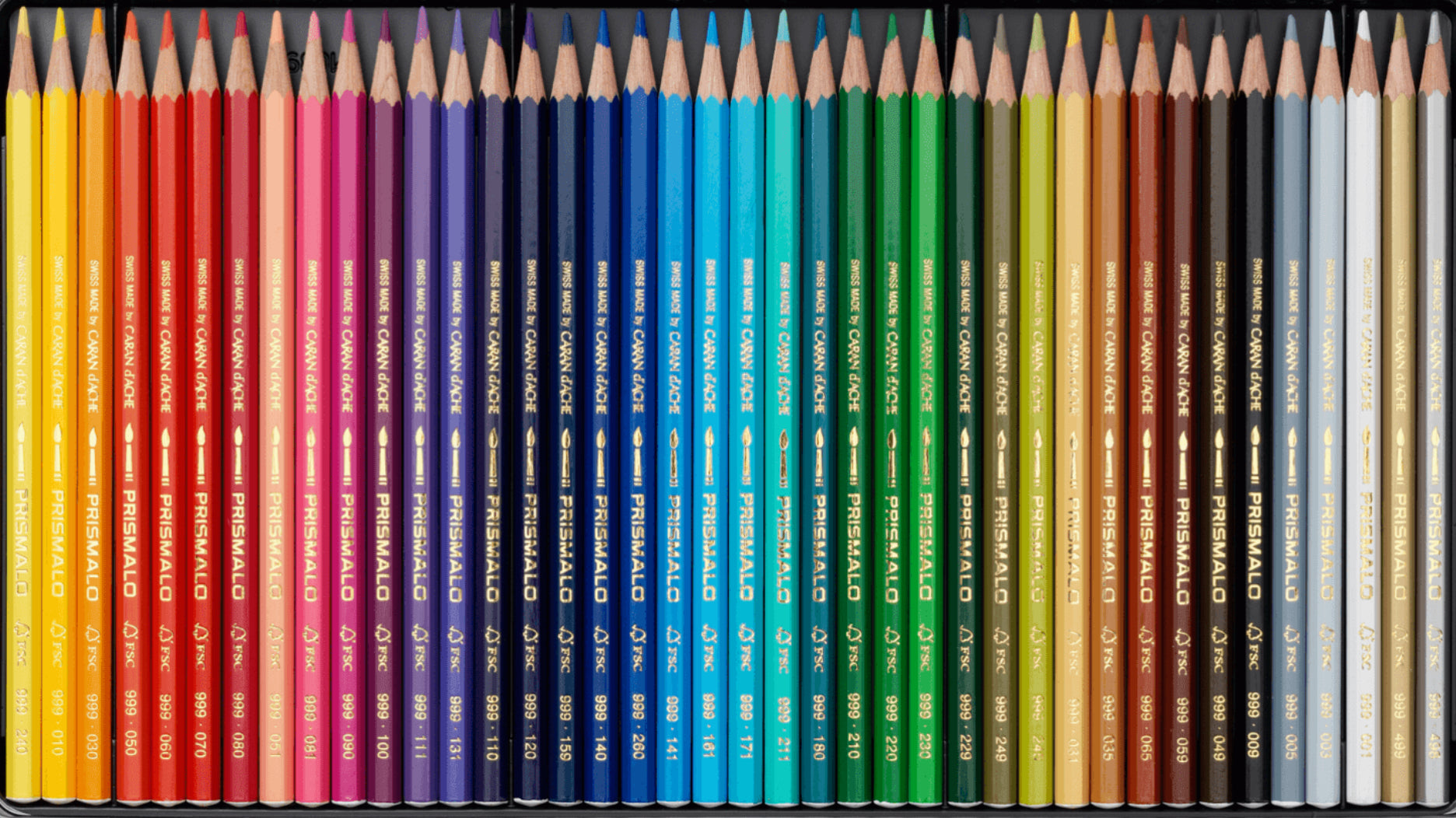 Caran d-Ache Caran d'Ache Prismalo Aquarellfarbstift – Hellblau, Ø 3 mm, FSC