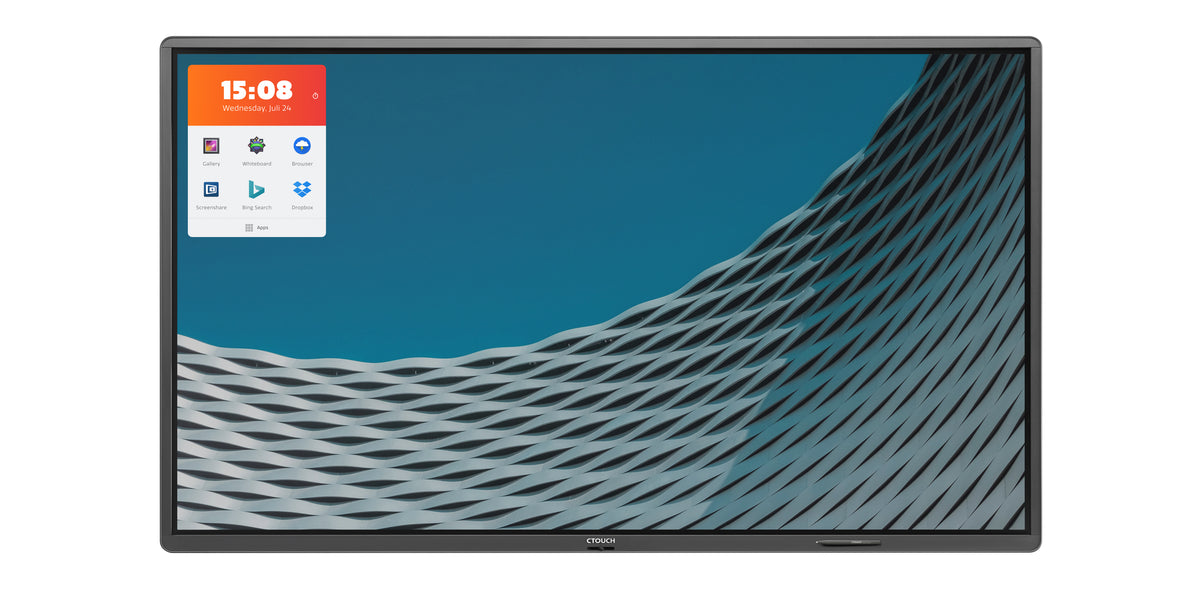 CTOUCH Riva – 74,6" Touch, 3840 × 2160 (4K), LAN