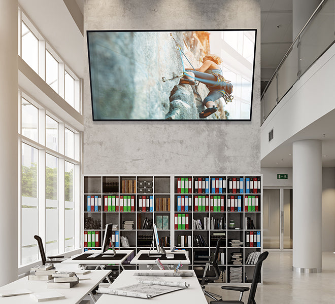 B-Tech Wandhalterung – Neigbar – 65–100" – VESA 200×1000–1000×600 – bis 130 kg – BT9910/B, Schwarz