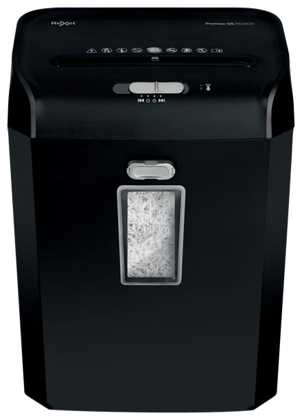 Rexel Aktenvernichter, DIN P-4, Partikelschnitt 4 × 40 mm, 6 Blatt, 23 l, A4