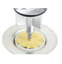 Diaqua Haarfänger – Ø3,2 cm, Kunststoff, Gelb, 6er-Set