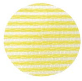 Diaqua Haarfänger – Ø3,2 cm, Kunststoff, Gelb, 6er-Set