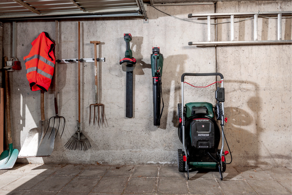 Metabo RM 36-18 LTX BL 46 Akkurasenmäher, bürstenlos – 18 V – 460 mm – 55 l – 2×5,2 Ah & Ladegerät – CAS
