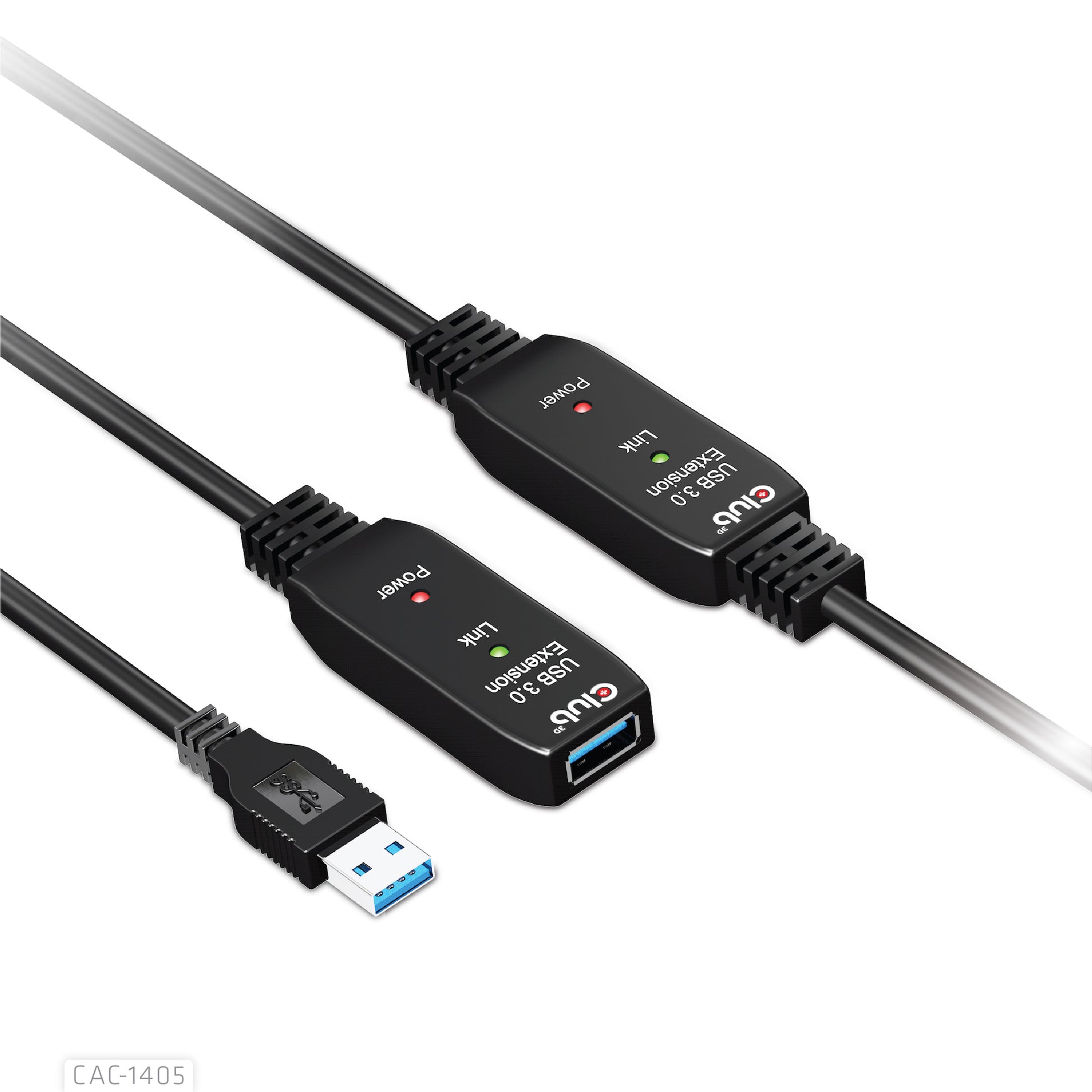 CLUB3D Club 3D – USB-Kabel, USB-A zu USB-A, 10 m, USB 3