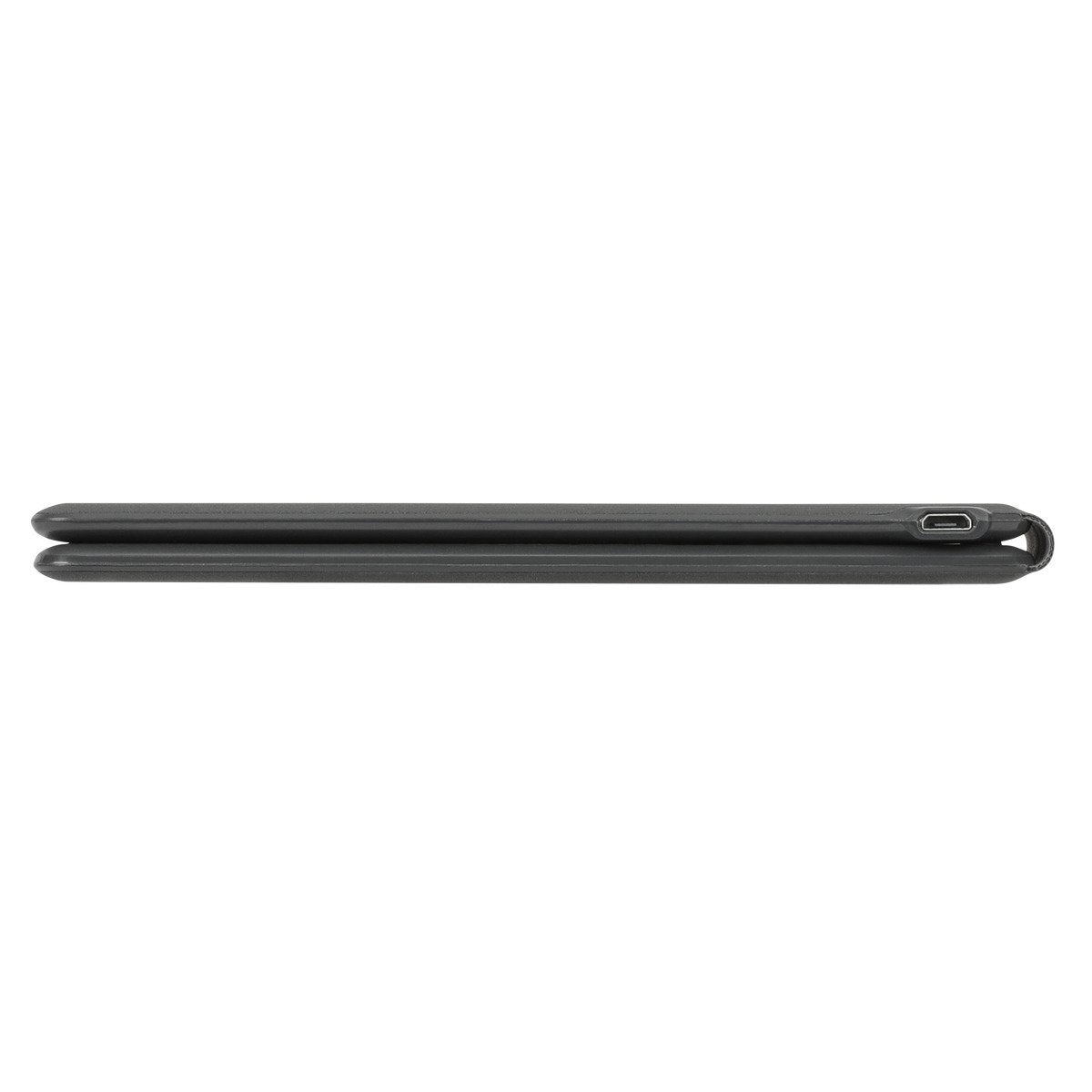 Targus Tastatur, FR-Layout (FR), ergonomisch, faltbar, antimikrobiell – für Tablets