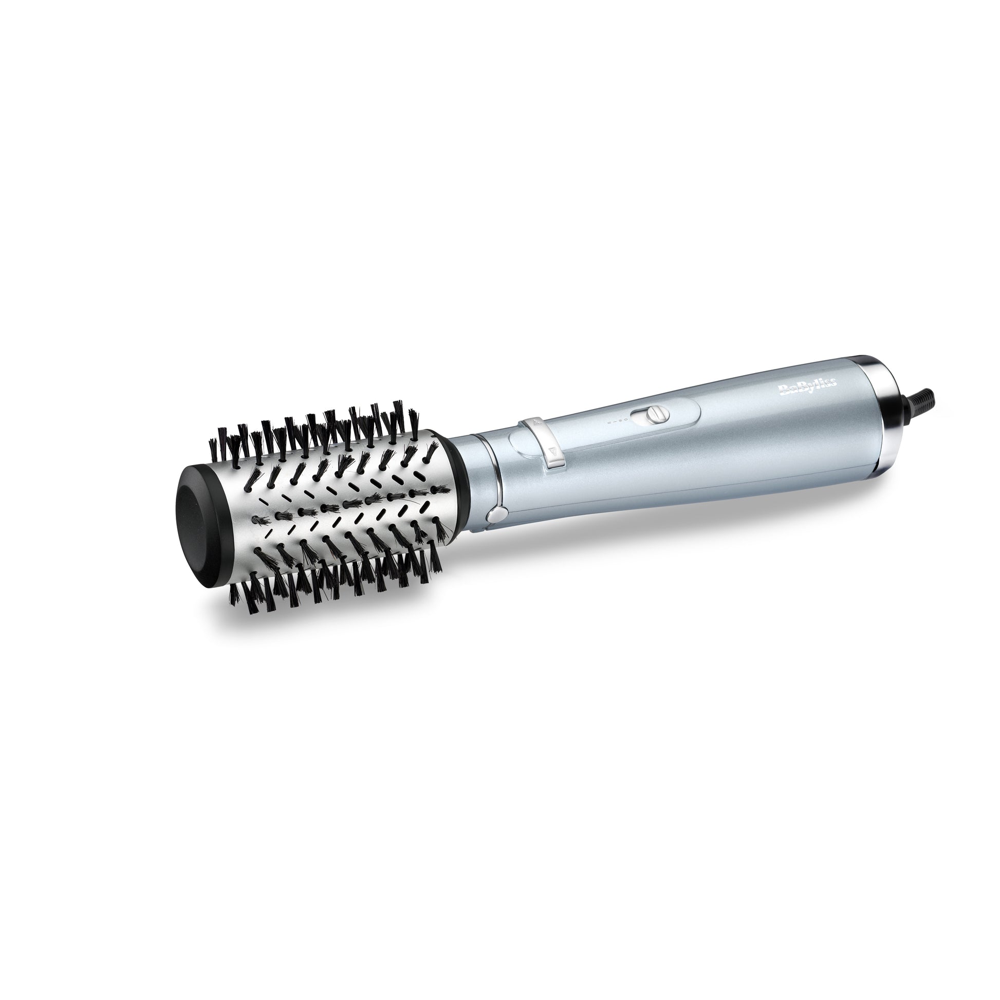 BaByliss Heissluftbürste Hydro Fusion AS773E – Ionenfunktion – 700 W – Aqua/Schwarz