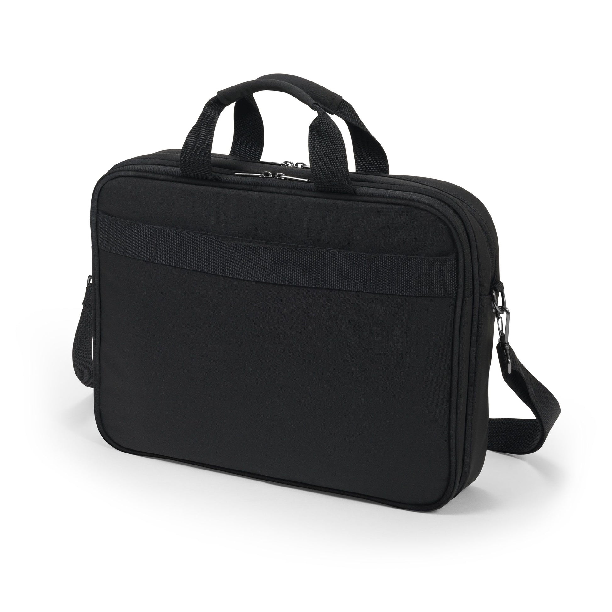 DICOTA Notebook-Tasche bis 14,1" – Trolley-Band, abnehmbarer Schultergurt – Schwarz