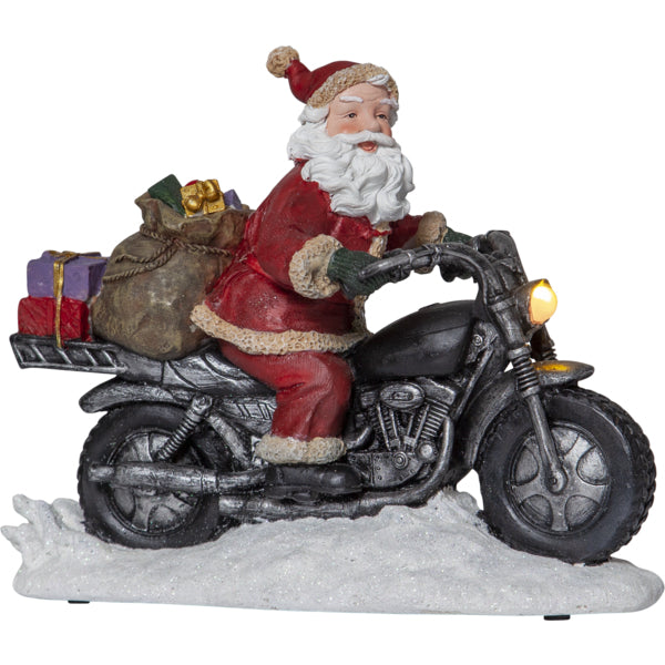 Star Trading Merryville Dekorationsfigur – 26 × 21 × 14 cm – batteriebetrieben, mehrfarbig
