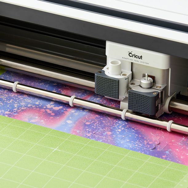 Cricut Aufbügelfolie Selbstklebend – Buffalo Check – 13,9 × 121,9 cm – für JOY Schneideplotter