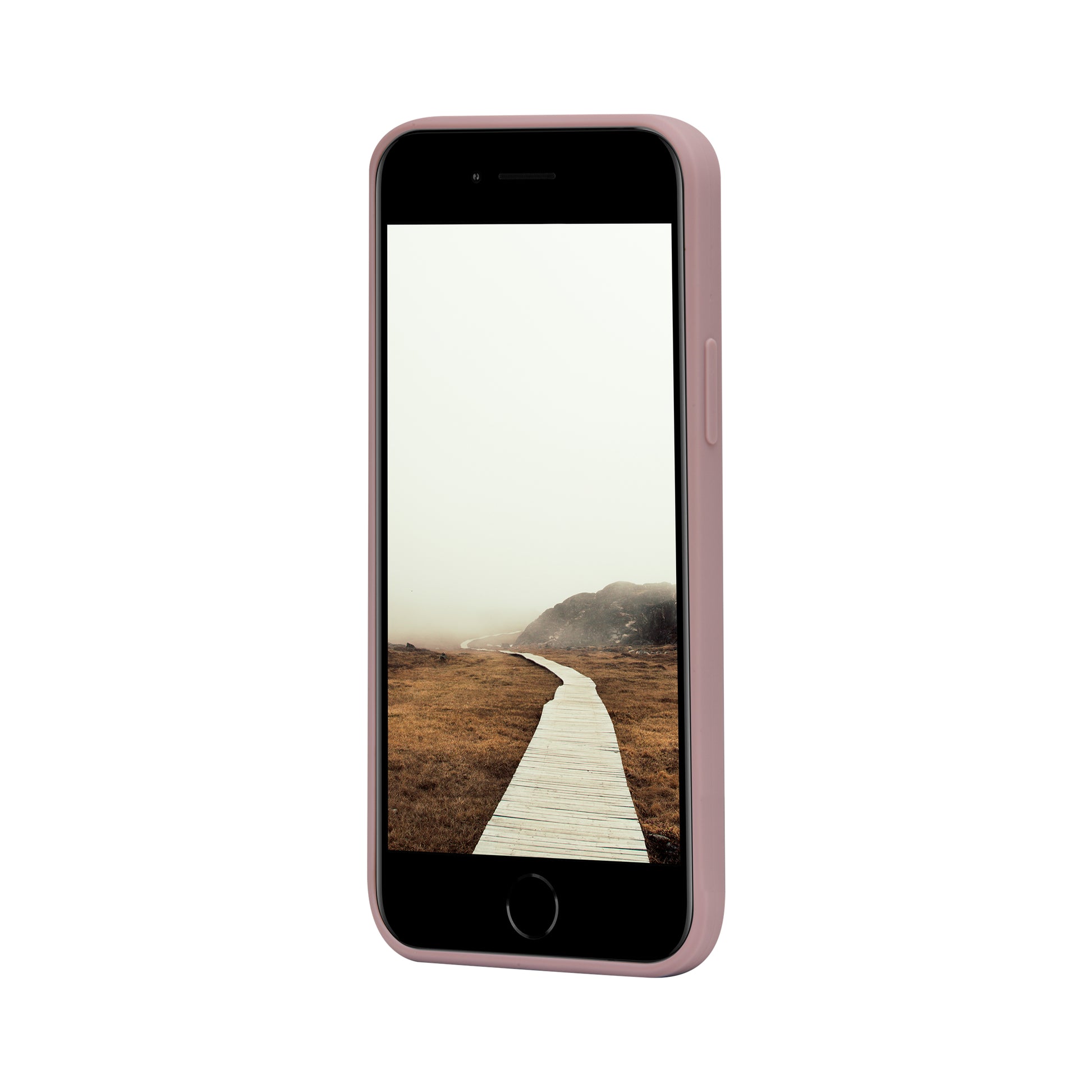 dbramante1928 Greenland Backcover – für Apple iPhone SE/8/7, Recycling-Kunststoff, Pink
