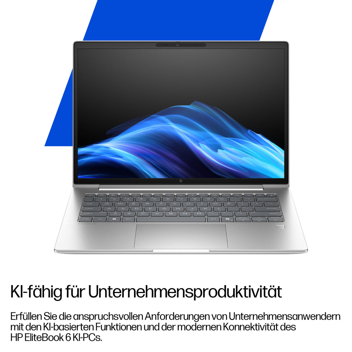 HP EliteBook 6 G1 – 13,3" WUXGA, Core Ultra 7 255U, 32 GB, 1 TB SSD, Win 11 Pro