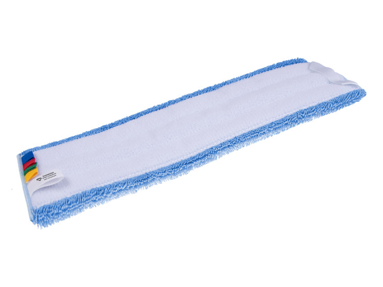 Wischbezug Diamant – 40 cm, Mikrofaser, Blau, 1 Stk.