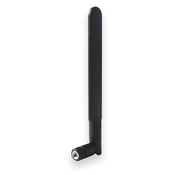 Teltonika Networks PR14RD35 – Dual-Band Antenne, 2,4–2,5/5,1–5,95 GHz, 3,5 dBi, RP-SMA (männlich), Schwarz
