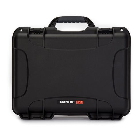 Nanuk Schutzkoffer 910 – 8,2 l, Hartschale, Schwarz, 36,3 × 12,0 × 28,2 cm