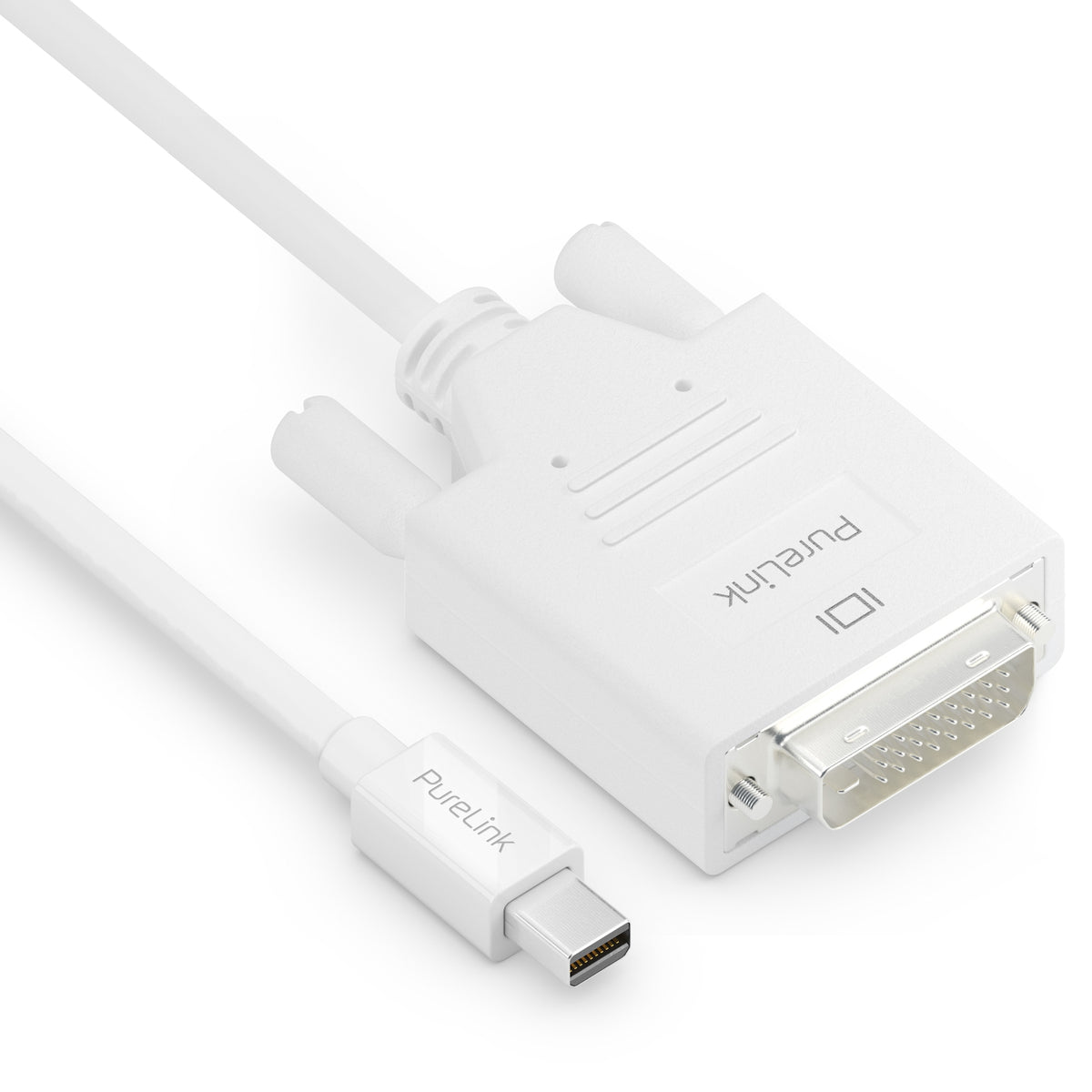 PureLink Mini DisplayPort auf DVI-D Adapter, DP 1.2, 1920×1200, 1,5 m, vergoldete Kontakte