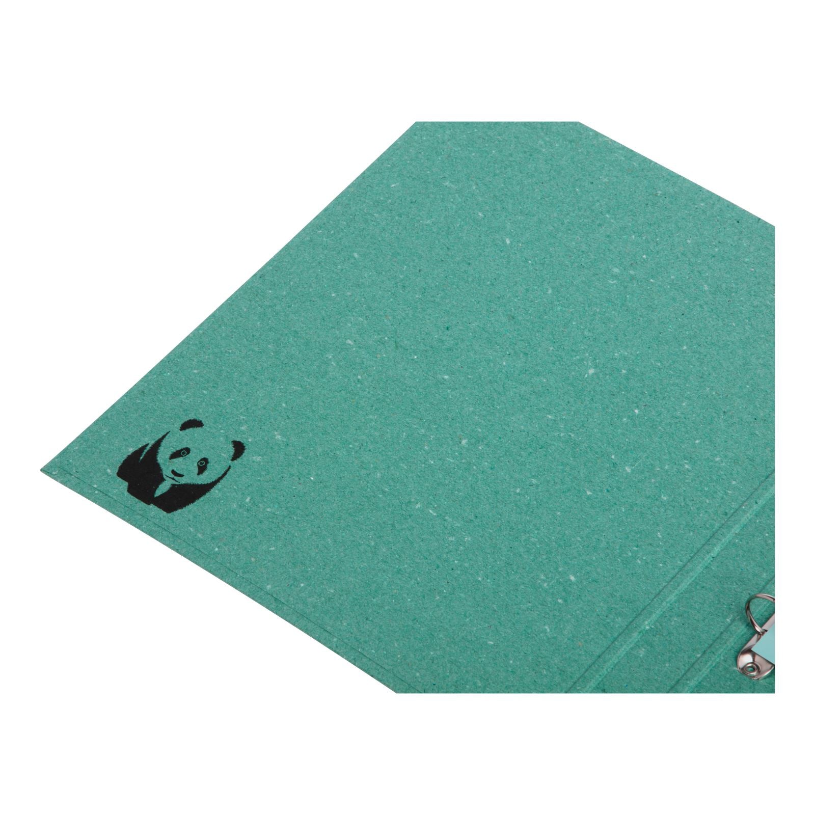 Pagna Save me Panda Ringbuch – 2-D-Ring Ø 25 mm – für A4 – Rückenbreite 3,5 cm – türkis